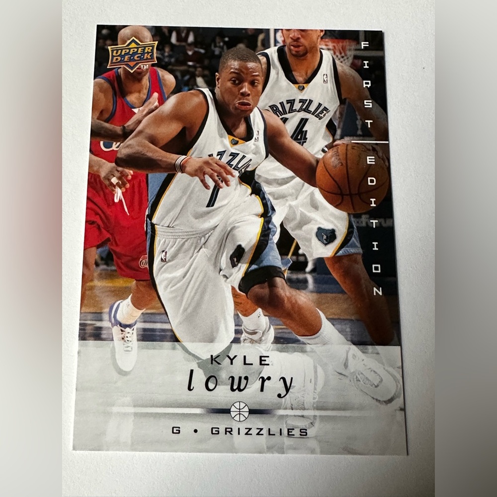 Kyle Lowry Memphis Grizzlies Trading Card - White
